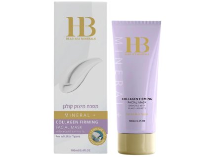 H&B Dead Sea Minerals Kolagenová zpevňující pleťová maska 100 ml