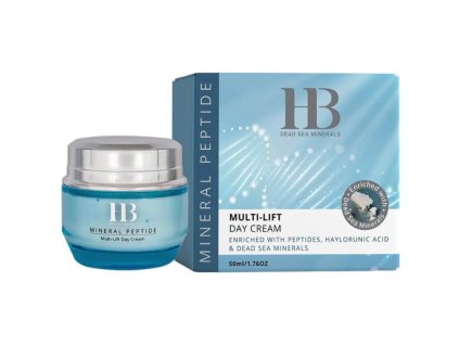 H&B Dead Sea Minerals Multiliftingový denní krém Mineral peptide 50 ml
