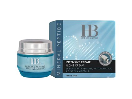 H&B Dead Sea Minerals Multiliftingový noční krém Mineral peptide 50 ml