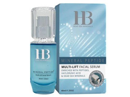 H&B Dead Sea Minerals - Multiliftingové sérum na obličej Mineral Peptide 40 ml