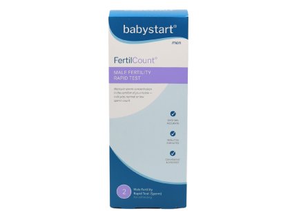 Babystart FertilCount 2 test mužské plodnosti 2 použití