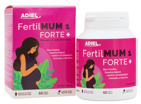 ADIEL FertilMum forte 1, 60 kapslí