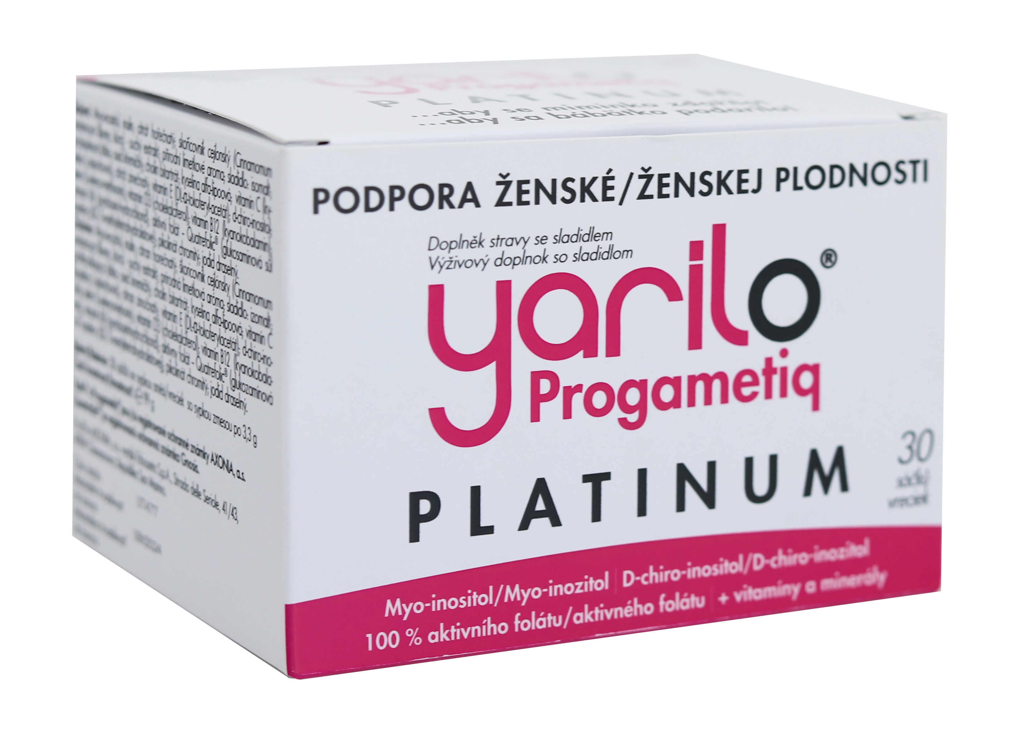 Levně Axonia Yarilo Progametiq PLATINUM, 30 sáčků