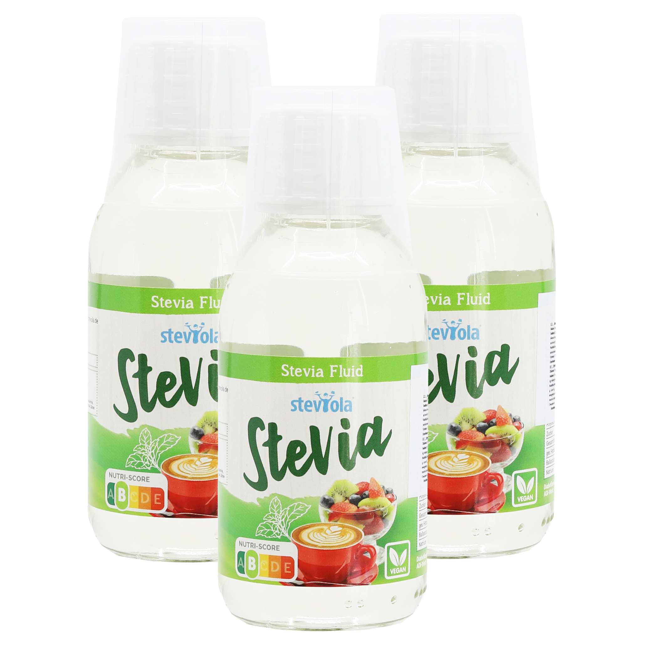 Levně El Compra Steviola Stévia Fluid tekuté sladidlo 125 ml 3 ks: 3x125ml