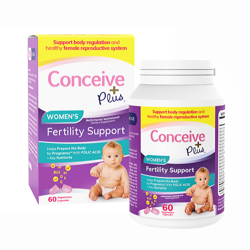 Levně Sasmar Conceive Plus Women´s Fertility Support – vitamíny pro ženy 60 cps.