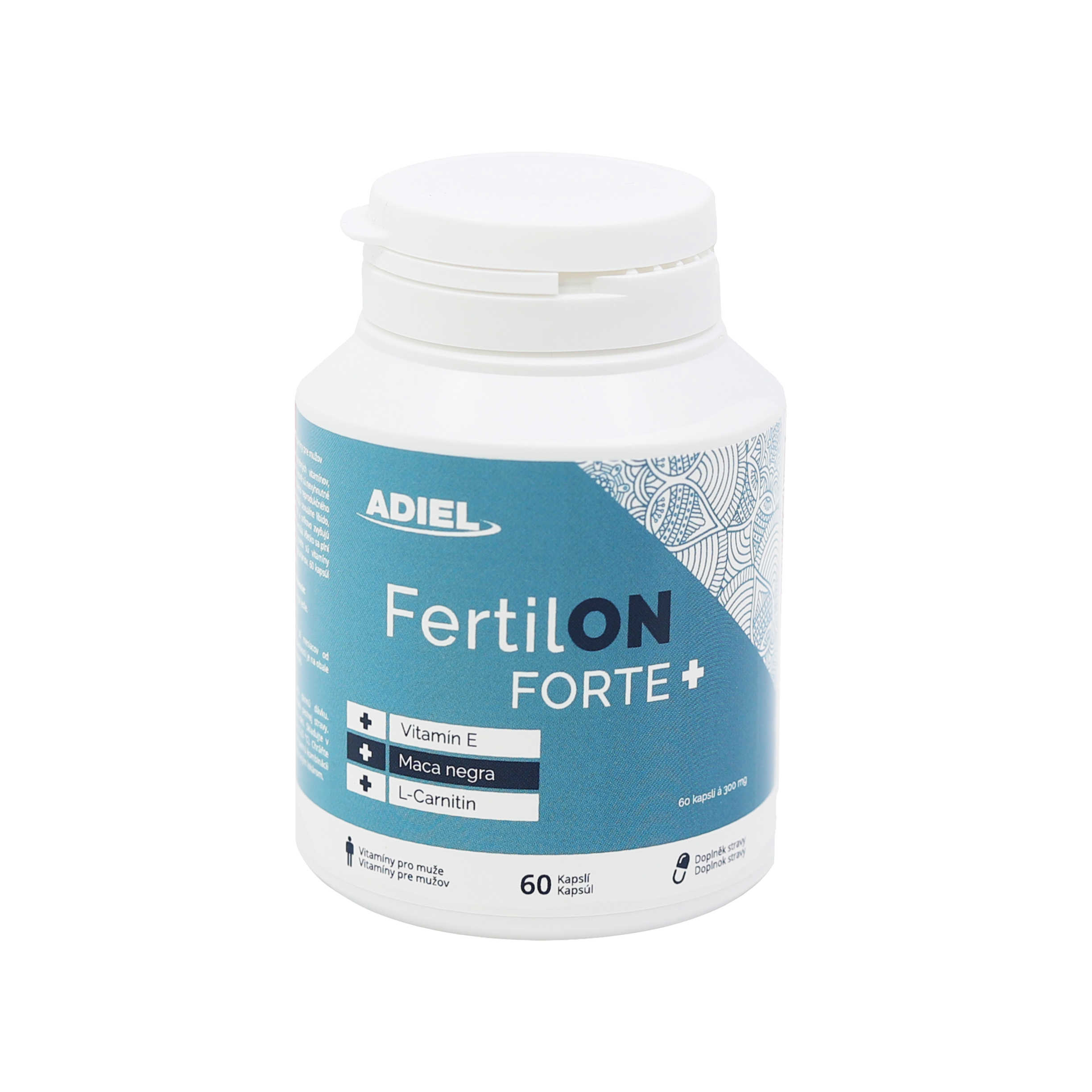 Levně ADIEL FertilON forte plus - Vitamíny pro muže 60 kapslí 1 ks v balení: 1x60 kasplí