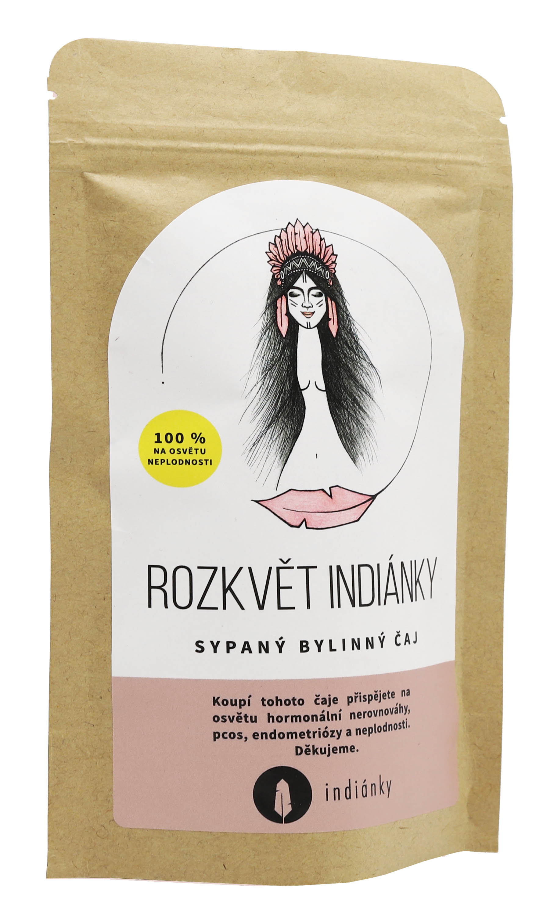 Levně INDIÁNKY Rozkvět Indiánky sypaný bylinný čaj 25g