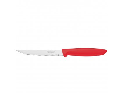Steakový nôž Tramontina Plenus 12,5cm - červený