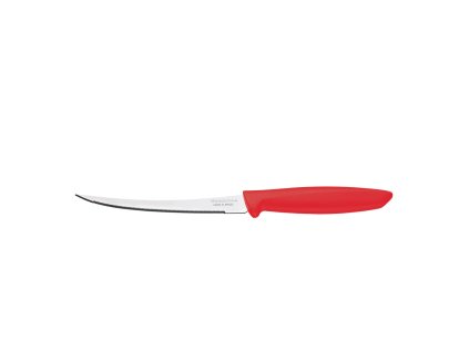 Nôž na rajčiny Tramontina Plenus 12,5cm - červený
