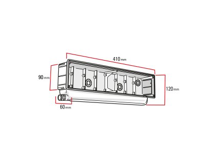 Inštalačná krabica "GENIUSBOX" so sifónom