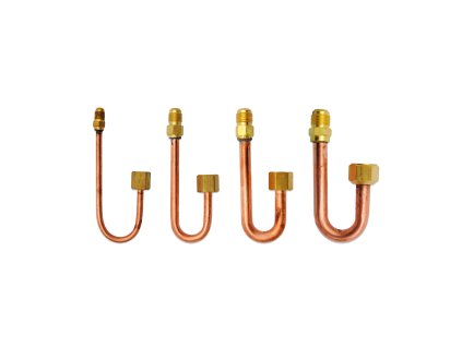 Cu trubka 1/4''  s ohybom 180°