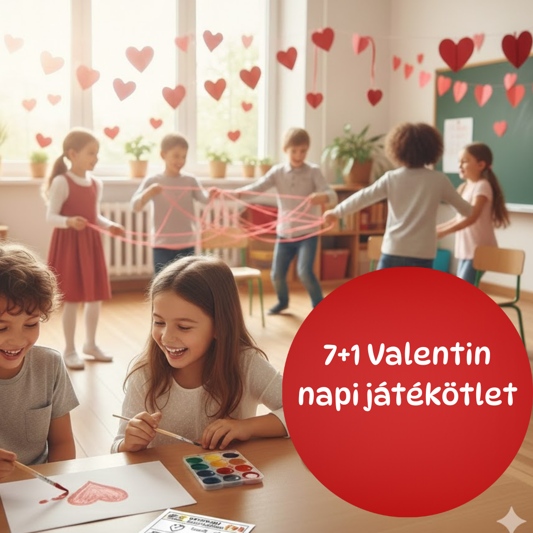 Valentin-napi játékok gyerekeknek