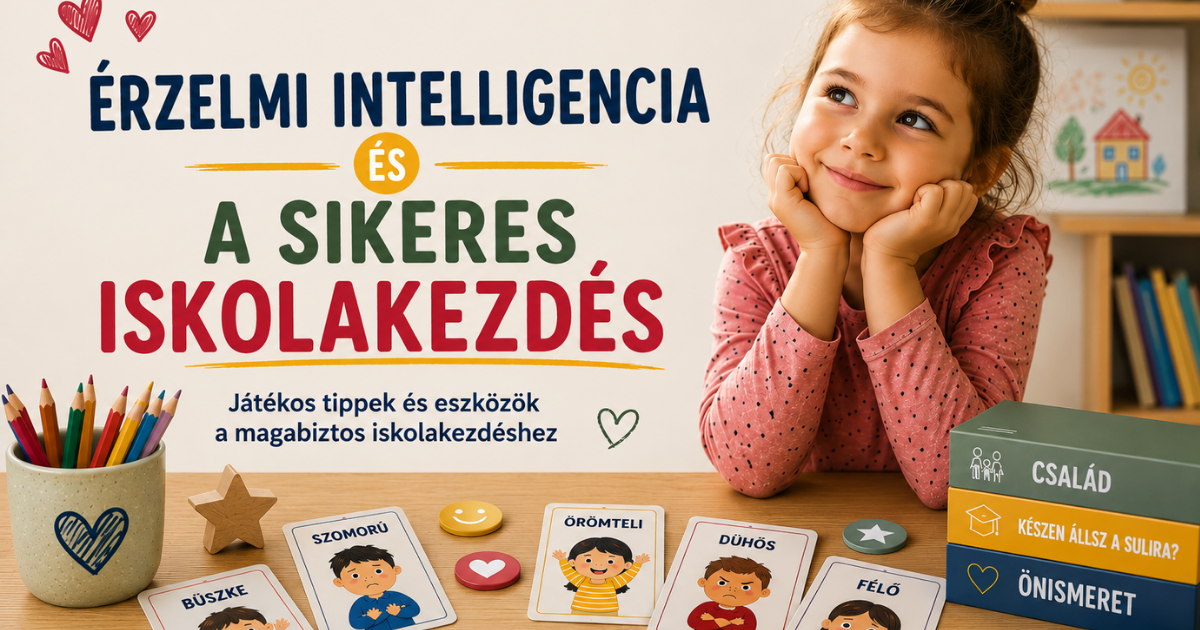 Érzelmi intelligencia és a sikeres iskolakezdés – amit minden szülőnek érdemes tudnia