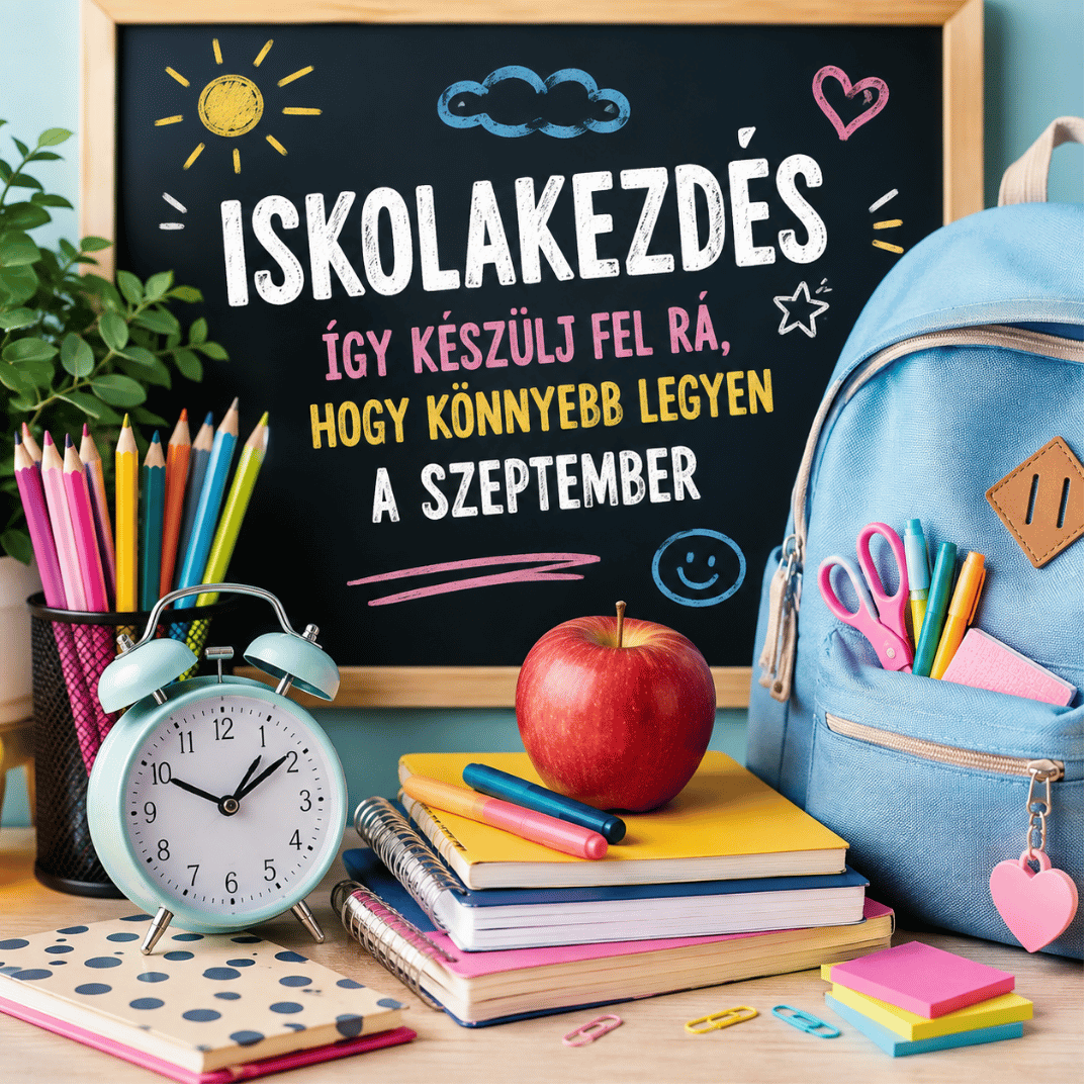 Iskolakezdés: így készülj fel rá, hogy könnyebb legyen a szeptember