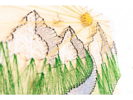 Ottu StringArt vyplétané obrazy 45