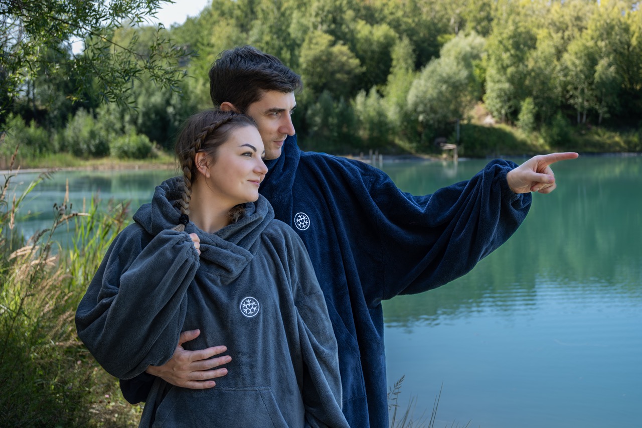 Pončo na otužování