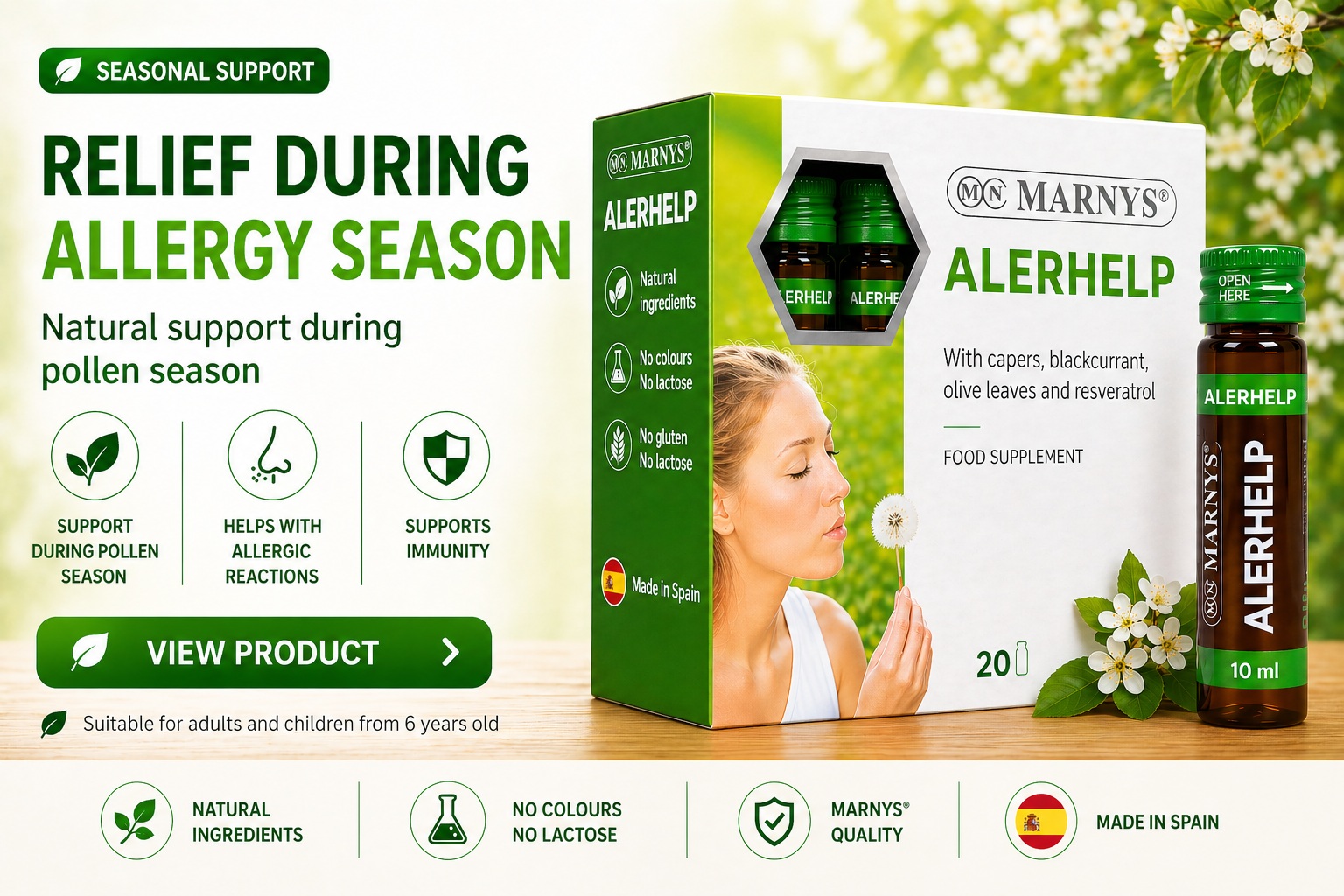 MARNYS Alerhelp - relief during allergy season