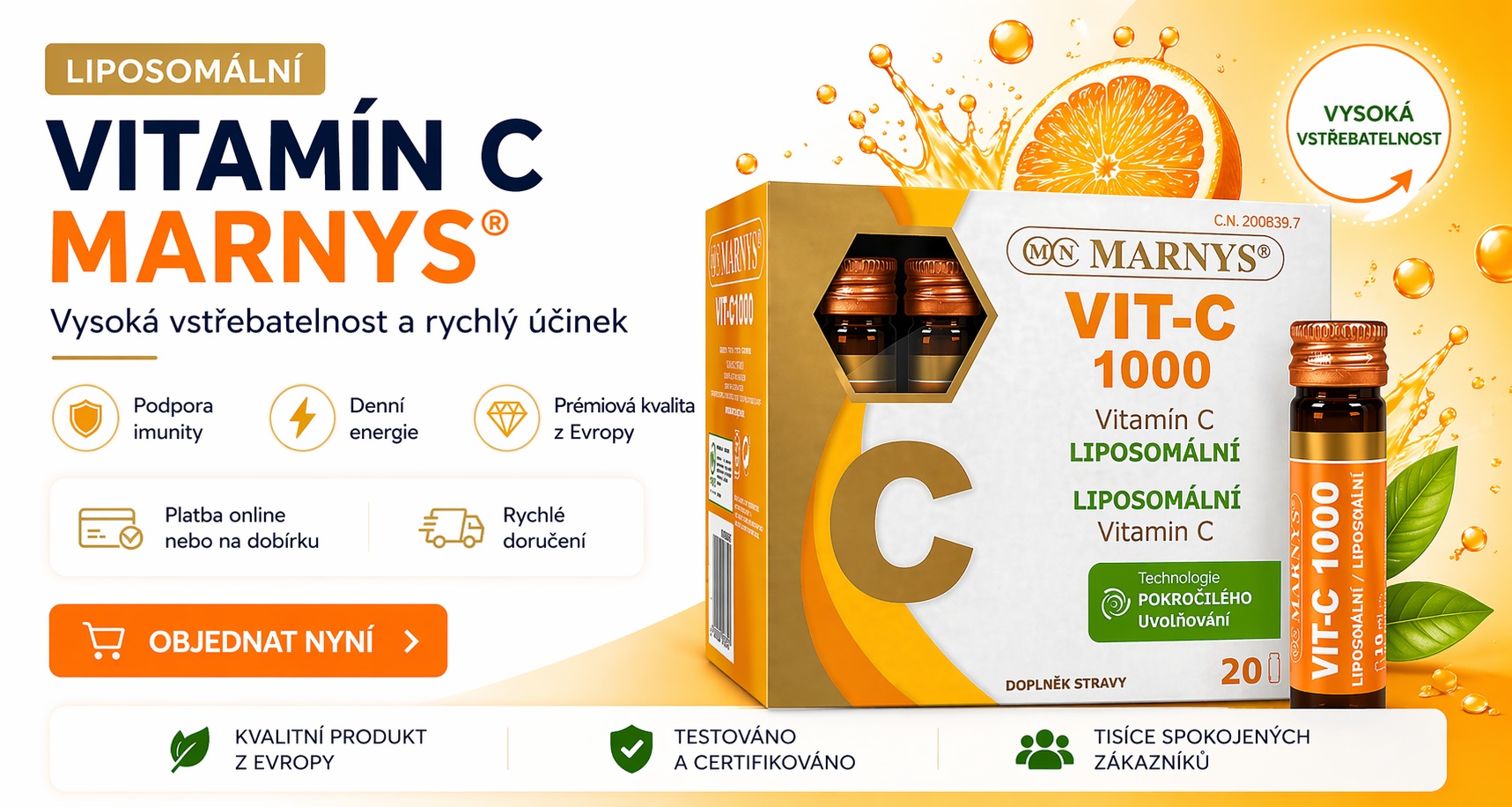 MARNYS Liposomal Vitamin C 1000