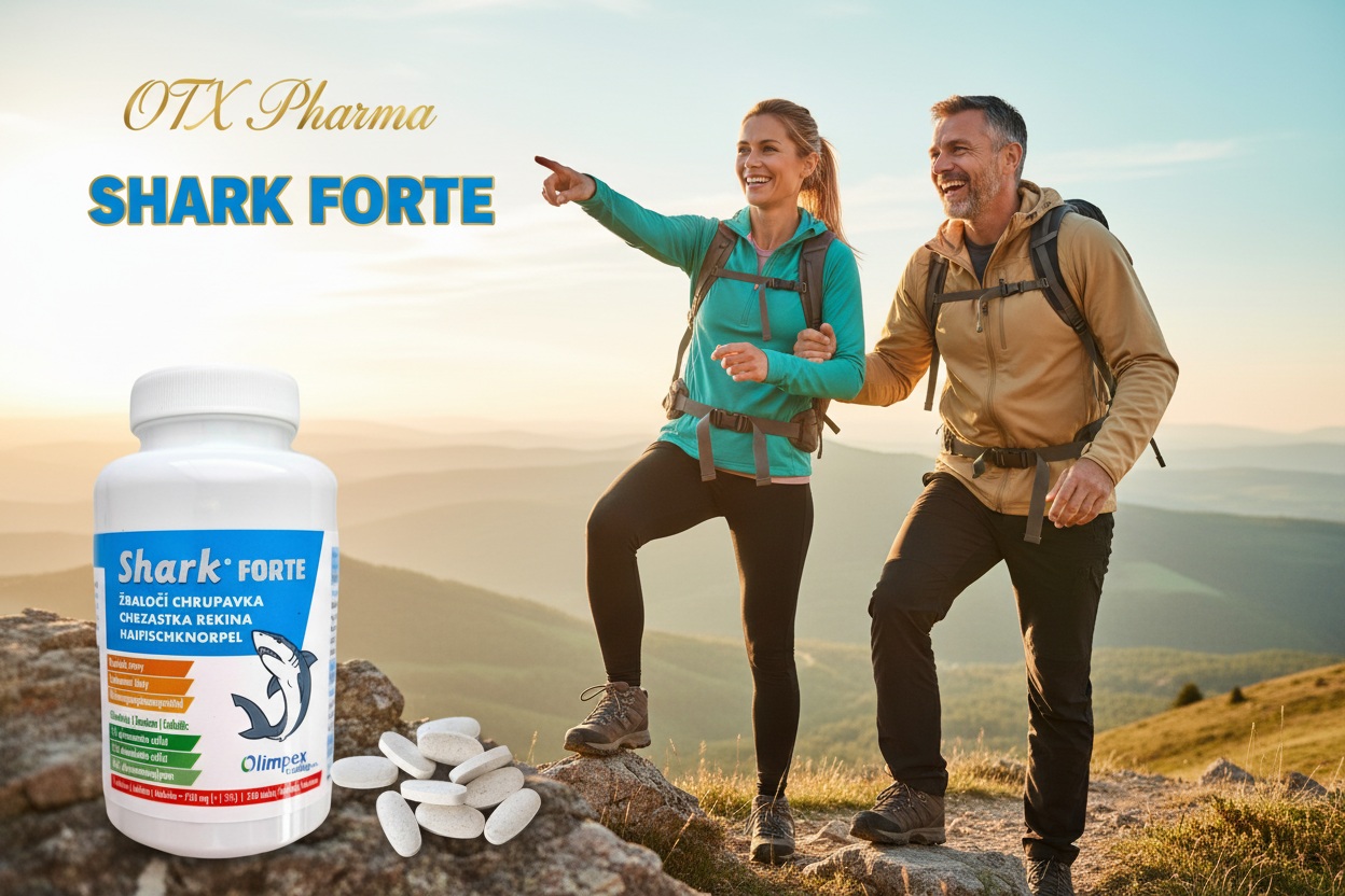 OLIMPEX trading SHARK® – Cápa porc FORTE 250 tabletta