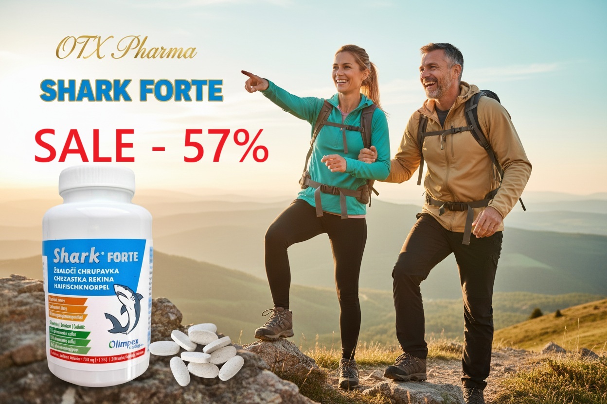 OLIMPEX trading SHARK® - Žraločí chrupavka FORTE 250 tablet