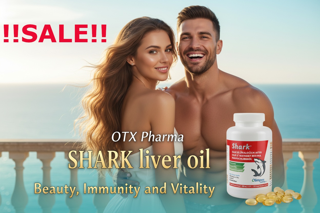 OLIMPEX trading SHARK® – Haifischleberöl 250 Kapseln