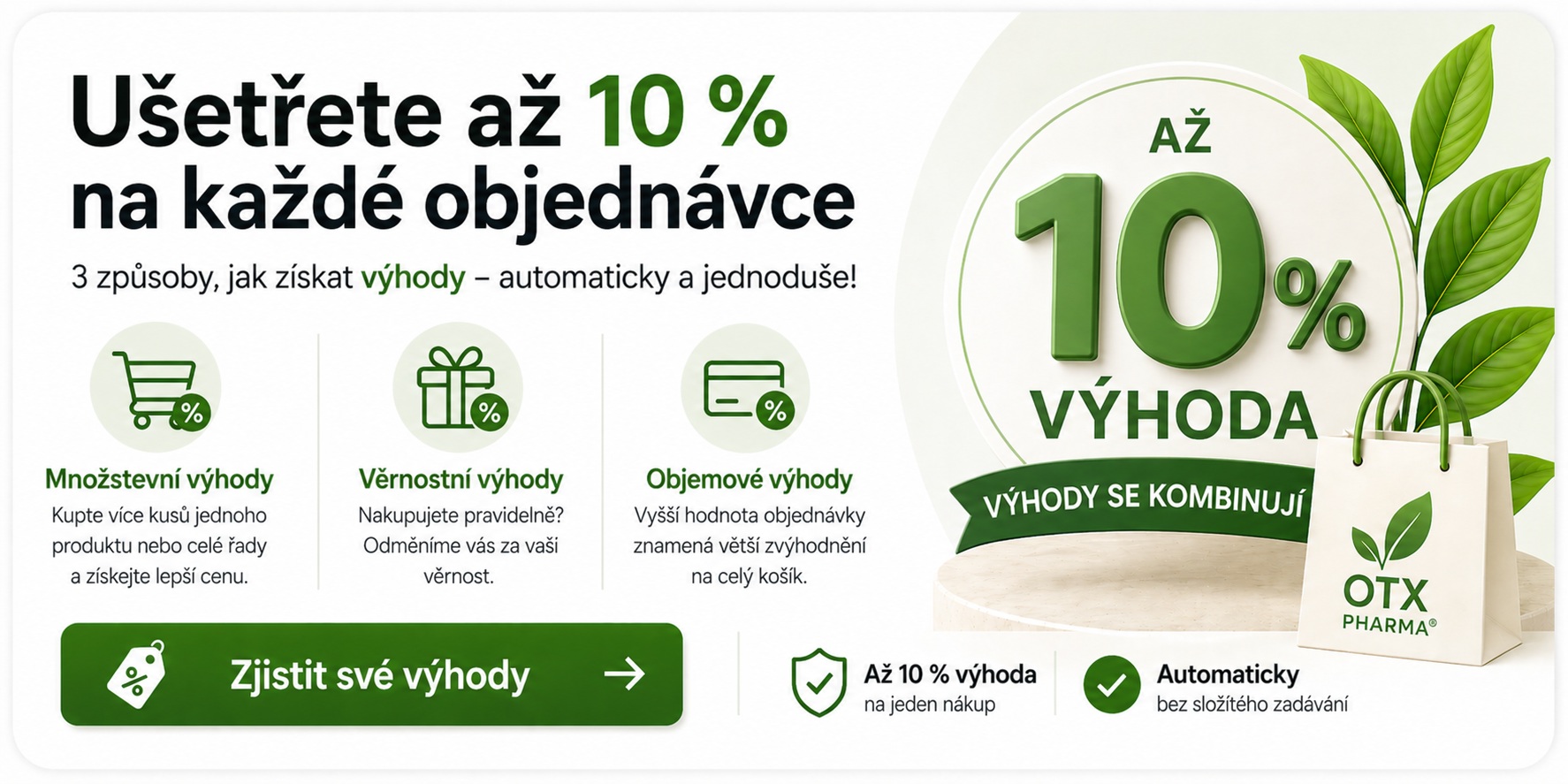 Výhody OTX Pharma®
