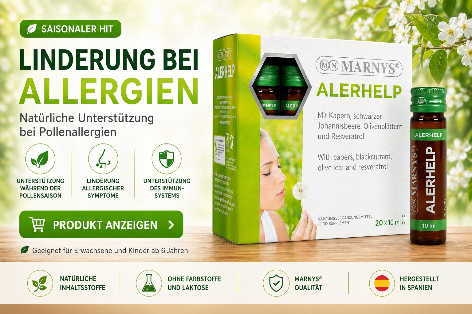 MARNYS Alerhelp – natürliche Unterstützung bei Allergien
