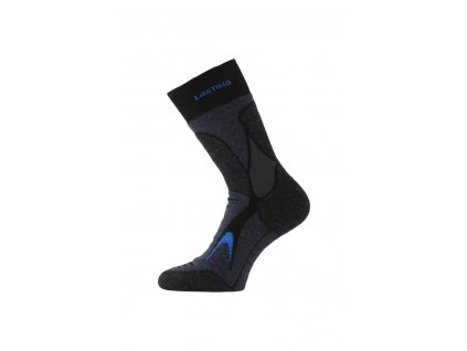 Lasting merino ponožky TRX černé