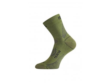 Lasting merino ponožky TNW zelené