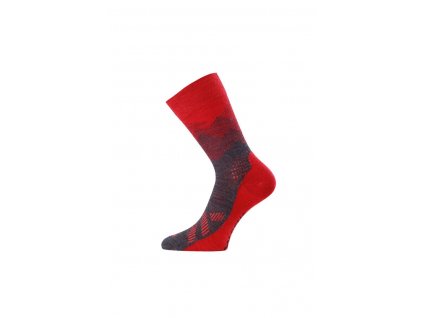 Lasting merino ponožky FWR červená
