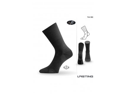 Lasting merino ponožky TKA černé