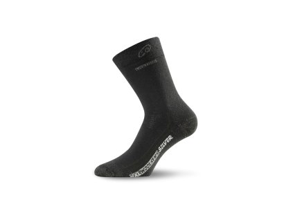 Lasting merino ponožky WXL černé