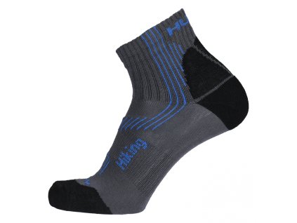 Husky Ponožky Hiking šedá/modrá