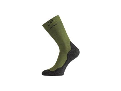 Lasting merino ponožky WHI zelené