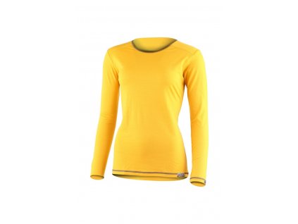 Lasting dámské merino triko MATA žluté