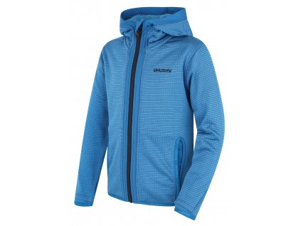 Husky Dětská mikina kapucí Artic Zip K blue/black blue