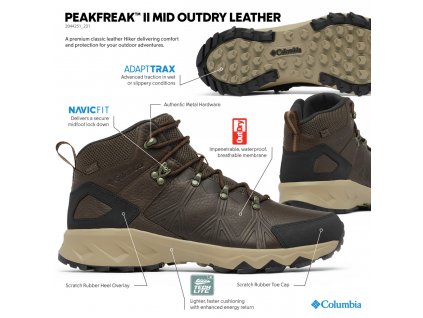 Tech Tile 2044251 231 M PEAKFREAK II MID OUTDRY LEATHER conversion1