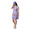 Columbia Dámske šaty Chill River™ Printed Dress modro ružové