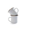 CKW 394 EnamelEspressoCupSet Eggshell OW 06