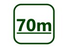 Horolezecká lana délka 70 m