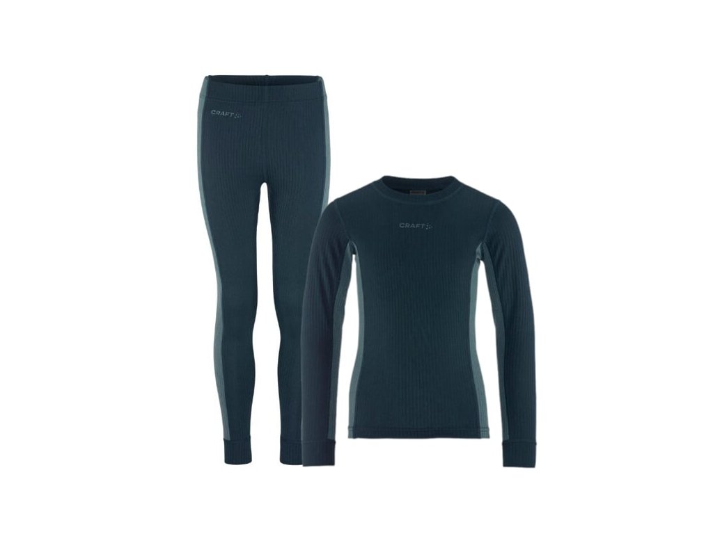 Set CRAFT CORE Dry Baselayer Junior (Velikost 110, Barva modrá)