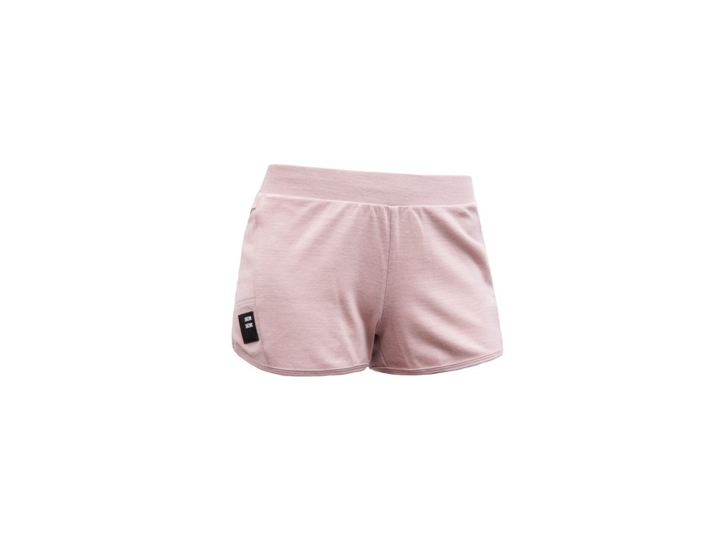 SENSOR MERINO UPPER traveller dámské šortky dusty pink (Velikost S)