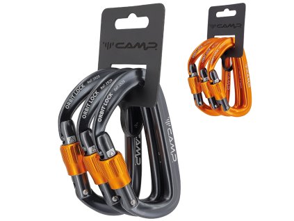 CAMP Orbit Lock 3 Pack (Barva orange)