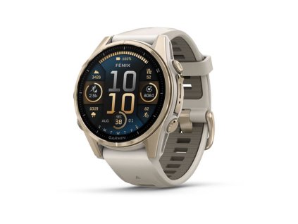 275607 garmin fenix 8 43 mm amoled sapphire soft gold fog grey se silikonovym reminkem