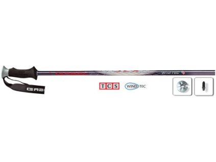 hole GABEL SLX Wind-Tec červené - 110 cm (Velikost 110cm)