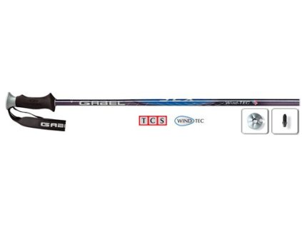 hole GABEL SLX Wind-Tec modré - 110 cm (Velikost 110cm)