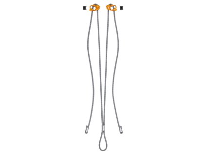 274623 petzl evolv adjust dvojita odsedavaci smycka s nastavitelnymi rameny