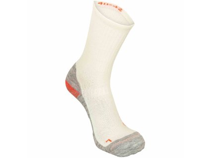 ponožky BJ Active wool bílé L/43-45 21/22 EUR (Velikost 43-45)