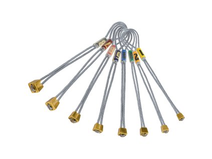 Rock Empire Climbing Stopper Brass Set 1-8 (Velikost #1 - #8)