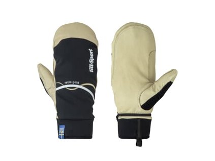 Rukavice LILL-SPORT RATIO GOLD Mitt palcové (Velikost 10, Barva černá)